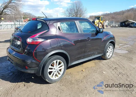 2015 Nissan Juke S из США, поврежденный, VIN JN8AF5MR6FT510082